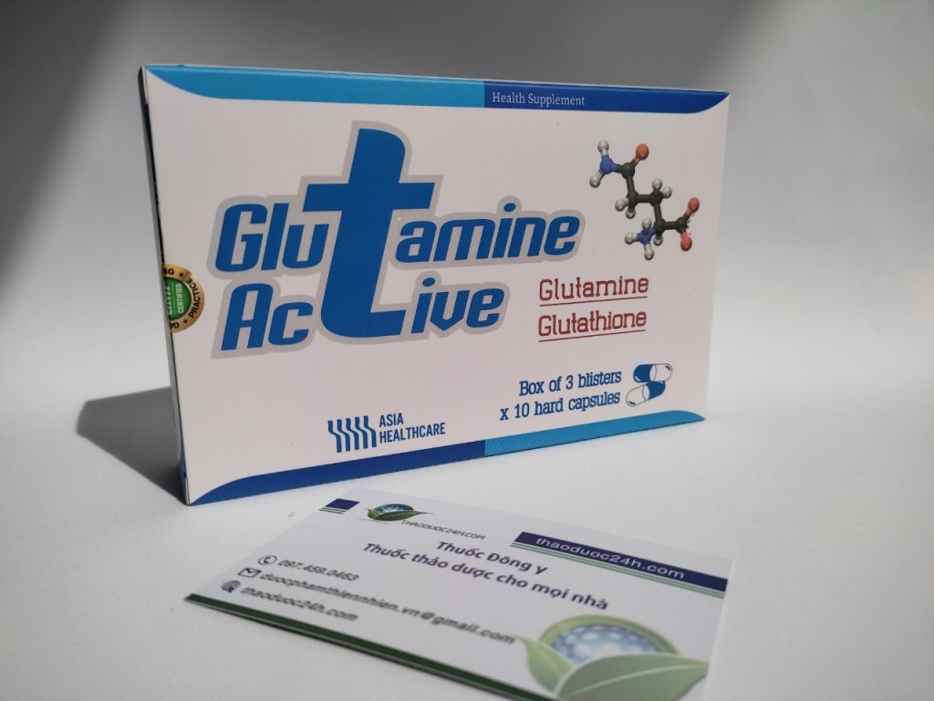 thuốc glutamine active tăng cường sức đề kháng chống virus