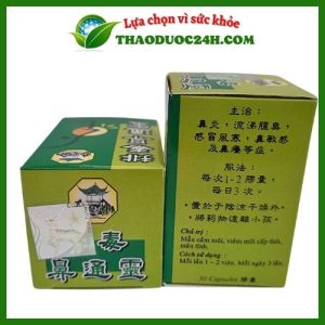 tỷ thống linh xanh điều trị viêm mũi